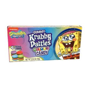 Spongebob Krabby Patties Colors Candy 72G