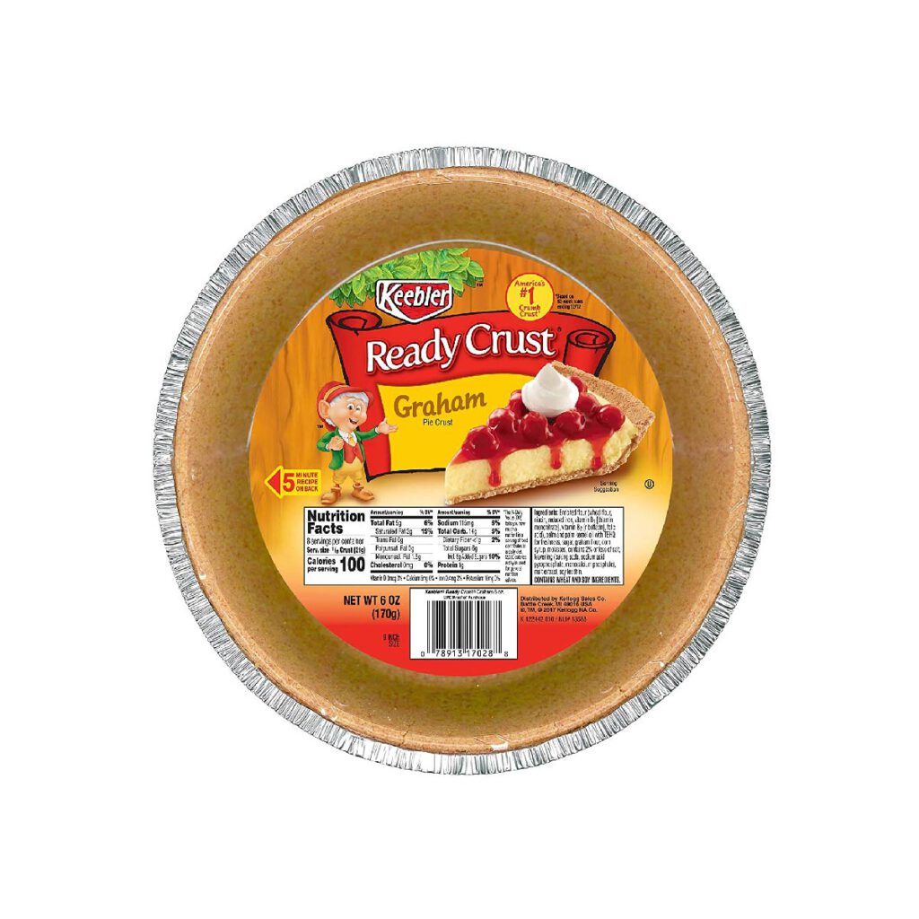 Keebler Graham Pie Crust 170G mocca food